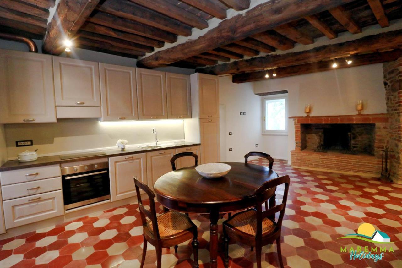 Maremma Holidays- La Casa Di Rocca Scarlino Dış mekan fotoğraf