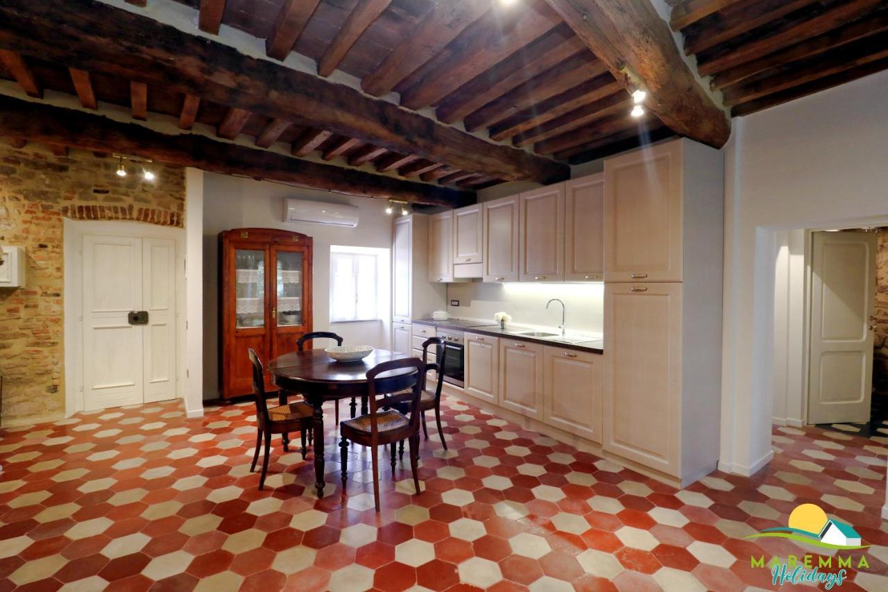 Maremma Holidays- La Casa Di Rocca Scarlino Dış mekan fotoğraf
